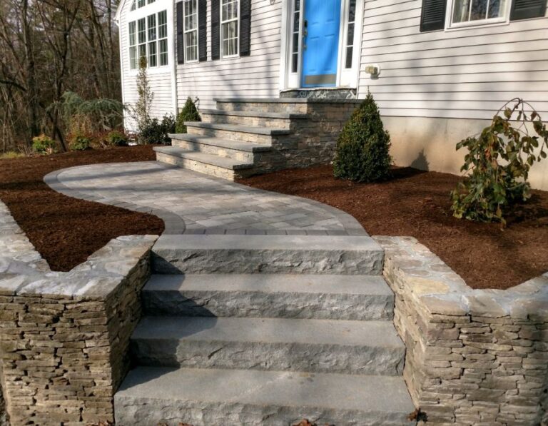 Landscape Solutions | Stone Walkway Installation Cumberland